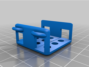 tractive gps clamp - soporte para pets 3d print model - Mito3D