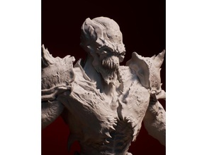 condamner éternel archvile créatures cambre personnage démon vil 3d print model - Mito3D