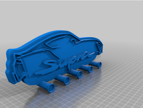 toyota supra key rack automotive cars 3d print model - Mito3D