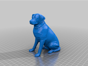 beurre chien sculptures 3d print model - Mito3D