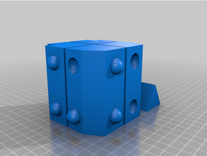 interlocking cube puzzle puzzles 3d game 3d print model - Mito3D