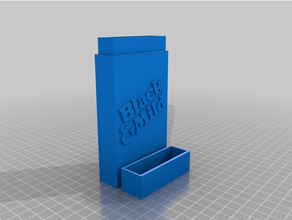 black & mild case containers cigar smoke smoker 3d print model - Mito3D
