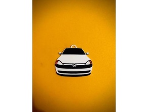 Opel corsa porte clés 3d print model - Mito3D