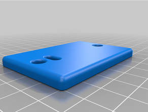 samsonit bavul kilit paneli örtmek kılıf 3d print model - Mito3D