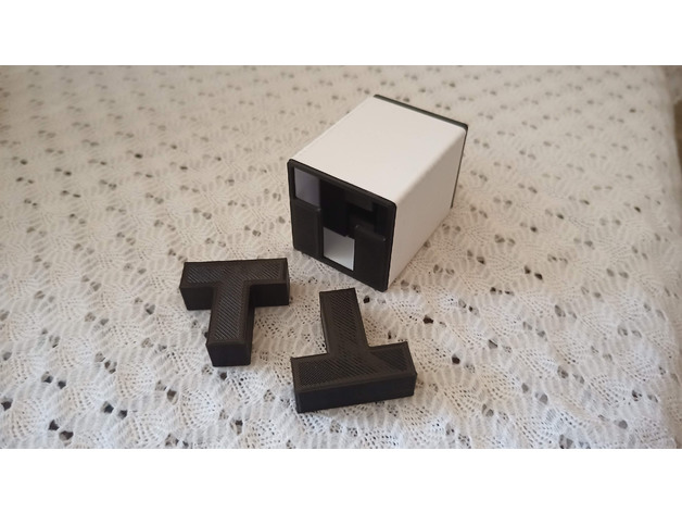 Puzzle Rätsel 3d 3D print model - Mito3D