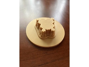 Topolino topi mandelbrot impostato 3d stampa arte complesso numeri disney frattale matematica topo 3d print model - Mito3D