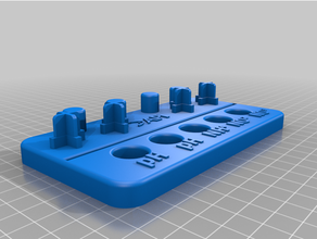 api test kit stand hobby master tesk 3d print model - Mito3D