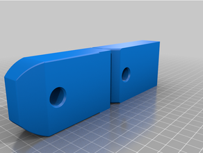 awning canopy siding mounting adapter 3d print model - Mito3D