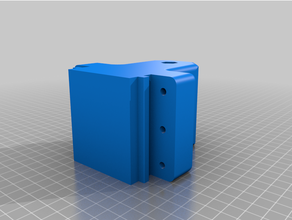 reitstock 5mm slot alu profil 3d printer parts 3d print model - Mito3D