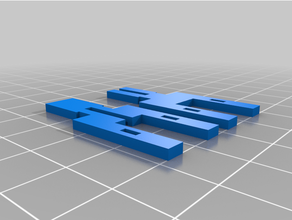flat stabilizer 3d printer parts z-axis 3d print model - Mito3D