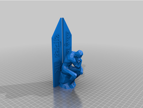 speak - thinker sculptures 3d print model - Mito3D