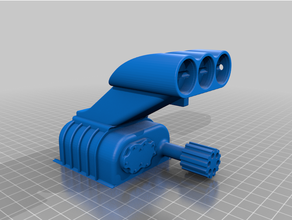 hazırlık üfleyici Araçlar jconcepts 3d print model - Mito3D