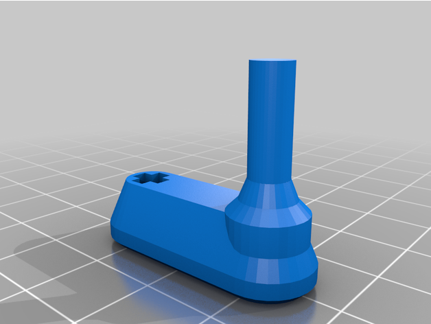 Lego Kurbel Arm parametrisch anpassbar Konstruktion Spielzeuge konfigurierbar Technik openscad Skript 3D print model - Mito3D