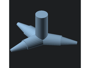 robot pied poulet paramétrique personnalisable modèle robots configurable openscad scénario 3d print model - Mito3D