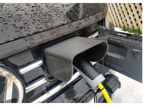 cubierta carcasa funda cargar enchufe 3d impresión coche vehiculo ev cargador Passat gte 2020 3d print model - Mito3D