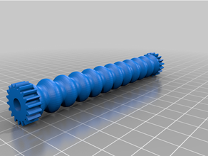 scale corrugated roof roller hobby 3d print model - Mito3D
