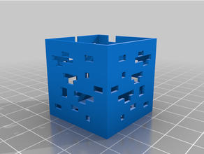 Minecraft minério mini conduziu luminária 3d impressão 3d print model - Mito3D