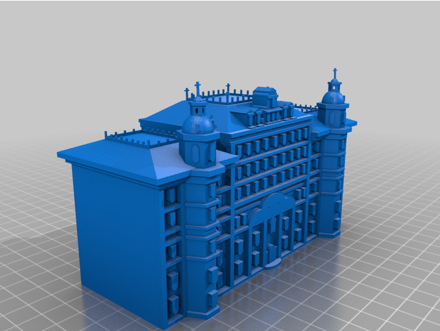 Budapeste hotel varreduras réplicas grandbudapeste grandbudapesthotel wes anderson wesanderson 3D print model - Mito3D