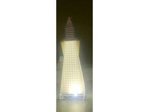 Transamerica piramit 3d baskı Amerika inşa etmek bina Kaliforniya Kent güzel tanınmış eğlence Yazdır tatil dekorasyon ışık ofis süs san Francisco ufuk çizgisi 3d print model - Mito3D