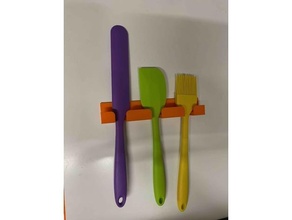tool holder - resin printer silicone spatula rack 3d accessories utensil 3d print model - Mito3D