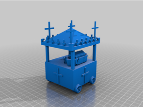 medieval pompa carro aprendizaje 3d print model - Mito3D