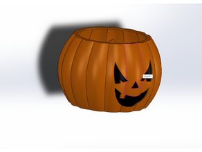 pumpkin 3d print model - Mito3D