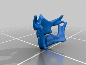 Higgs maske video oyunlar 3d print model - Mito3D