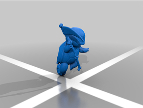 gicler crépuscule Pokémon pokefusion 3d impression 3d print model - Mito3D