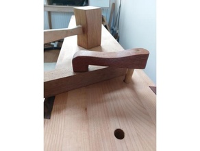 legno tenetevi forte mano utensili morsetto attrezzo lavorazione 3d print model - Mito3D