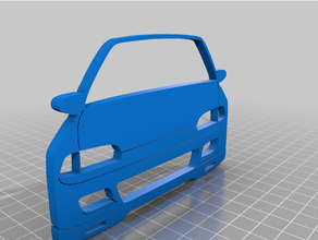 honda chaveiro automotivo cívico cidadão 3d print model - Mito3D
