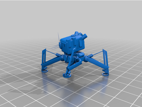 pequeno mecha robô 3d print model - Mito3D
