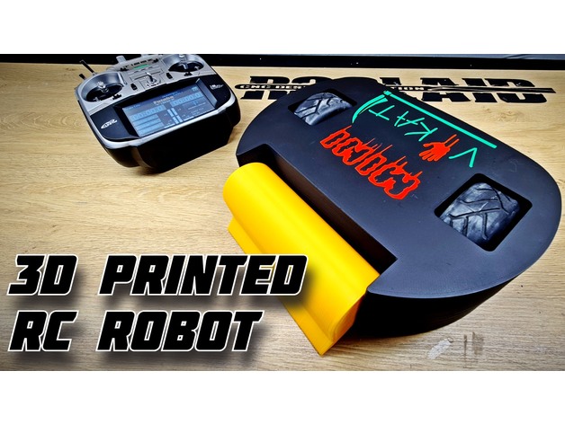 3d druckbar rc Roboter Fußball Sumo Fahrzeuge Drucker Teile Drucken Battlebot DIY esun Kämpfer Filament frc Robotik Lipo Batterie Makerbot 3D print model - Mito3D