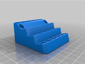 bit holder 4 6 herramienta titulares cajas 3d print model - Mito3D