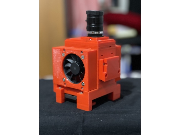 raffreddamento Astuccio guaina rpi hq telecamera 4 argon neo Fai 3D print model - Mito3D