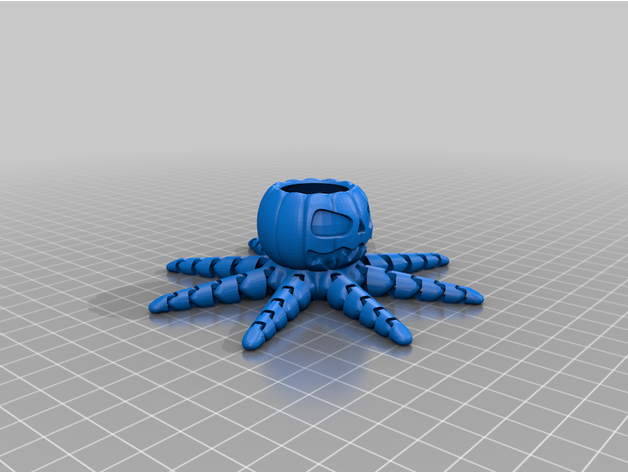 jack lantern polvo tampa 3D print model - Mito3D