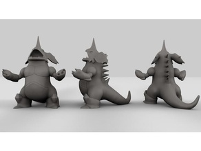 pokemon iğrenç hd modeller model zehir 3d print model - Mito3D
