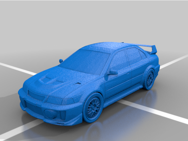 Mitsubishi lancier évolution Véhicules evo 5 3D print model - Mito3D