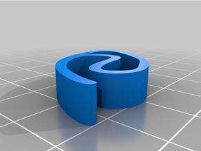 frisbee Dto acortar soporte establecido disclips 3d impresión 3d print model - Mito3D