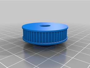 gt2 polia Engenharia fusão 360 paramétrico 3d print model - Mito3D