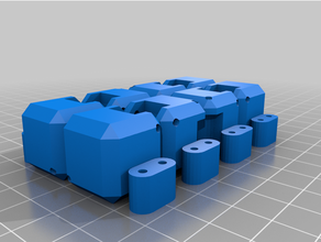 sonsuzluk küp birleştirilmiş mühendislik 3d print model - Mito3D