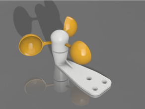 anemometre mühendislik 3d print model - Mito3D