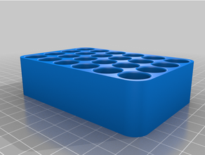 aa battery holder case tool holders & boxes 3d print model - Mito3D