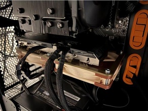 zotac gtx 3070 ikiz kenar oc Noctua baskı 120mm hayran binmek gpu mod nvidia 3d print model - Mito3D