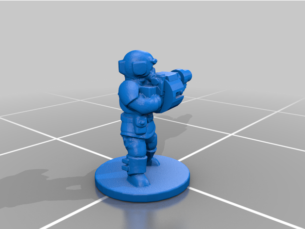épico escala infantaria especial armas brinquedos jogos 3D print model - Mito3D