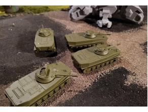 pt-76 15mm chinese copy toy & game accessories pt-76 tank vietnam 3d print model - Mito3D