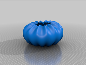 Halloween zucca 3d stampanti Jack lanterna malefico notte 3d print model - Mito3D