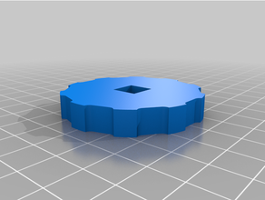 trou bouton pièces 3d print model - Mito3D