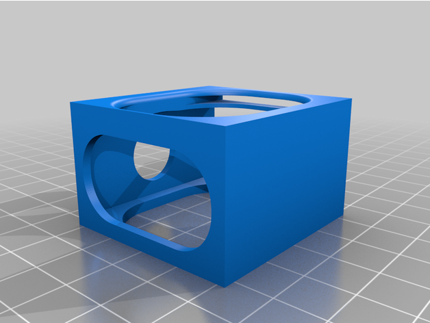 dji action 2 filter holder skin electronics fpv 3D print model - Mito3D