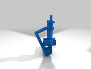 print in place engrenagem machado Ferramentas pip impressão colocar 3d print model - Mito3D