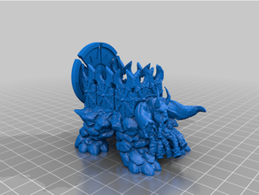 guia sorte brinquedos jogos reis guerra tampo mesa martelo fantasia 3d print model - Mito3D